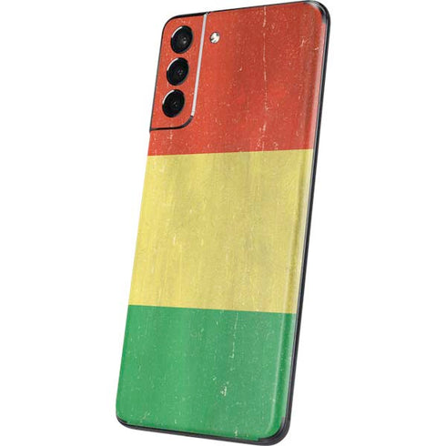 Bolivia Flag Distressed Galaxy S21 Plus 5G Skin